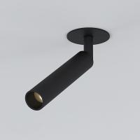 Встраиваемый светодиодный спот Elektrostandard Diffe 25027/Led черный a058215