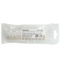 Колодка клеммная винтовая STEKKER, линейка 12 штук, полиэтилен, LD227-15A DIY