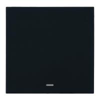 Выключатель 1-клавишный c индикатором (механизм), Stekker, 250В, 10А Мия, RSW10-3101-05, черный бархат 50445