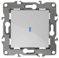 Выключатель одноклавишный с подсветкой ЭРА 12 10AX 250V 12-1102-01 Б0014633 Выключатель одноклавишный с подсветкой ЭРА 12 10AX 250V 12-1102-01 Б0014633