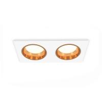 Комплект встраиваемого светильника Ambrella light Techno Spot XC6525004 SWH/PYG белый песок/золото желтое полированное (C6525, N6113)