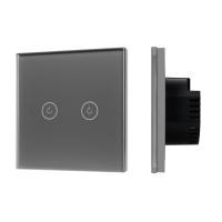 Выключатель сенсорный SWT-OMALI-S02-ZB-GR (250V, 10A, Zigbee) Arlight 050039