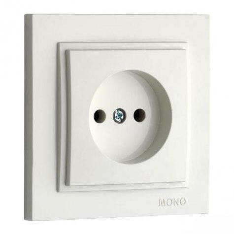 Розетка 2К Mono Electric Despina 16A 250V винтовое подключение слоновая кость 102-010022-116 Розетка 2К Mono Electric Despina 16A 250V винтовое подключение слоновая кость 102-010022-116