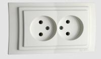 Розетка 2К двойная Mono Electric Despina/ Larissa 16A 250V винтовое подключение белый 500-001905-121 Розетка 2К двойная Mono Electric Despina/ Larissa 16A 250V винтовое подключение белый 500-001905-121