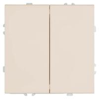 Переключатель перекрестный 2-клавишный (механизм), Stekker, 250В, 10А Эмили, RSW10-5111-08, кашемир, soft touch 50165