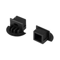 Заглушка Arlight PDS-F черная с отверстием 026206 Заглушка Arlight PDS-F черная с отверстием 026206