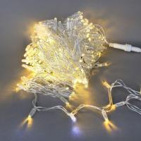 Уличная светодиодная гирлянда Sneha нить 230V теплый белый мерцающий A-047C WW/WT FLASH