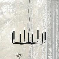 Подвесная люстра Nowodvorski Orto VIII Black 11460