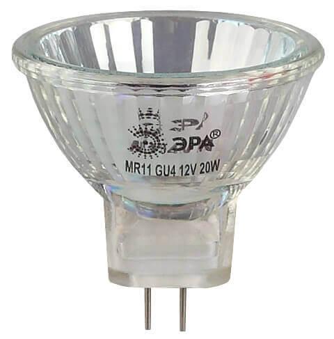 Лампа галогенная ЭРА GU4 35W 2700K прозрачная GU4-MR11-35W-12V-30CL C0027362 Лампа галогенная ЭРА GU4 35W 2700K прозрачная GU4-MR11-35W-12V-30CL C0027362