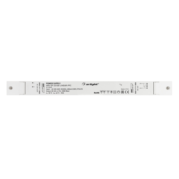 Блок питания Arlight ARV-SP-24100-Linear-PFC 24V 100W IP20 4,17A 032625