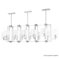 Подвесная люстра Crystal Lux Nicolas SP12 L1600 Nickel/White