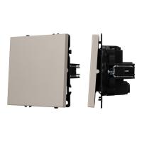 Механизм выключателя одноклавишный перекрёстный SWT-NOBE-MKX1-SFPL-CA (230V, 10A) Arlight 059428