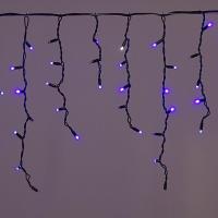 Cветодиодная гирлянда Sneha бахрома 230V синий/белый мерцающий A-020 BL/WT FLASH