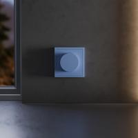 Накладка для светорегулятора поворотно-нажимного, S70 (деним) Voltum VLS002015