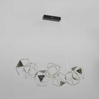 Подвесная светодиодная люстра Eurosvet Uma 90368/7 черный жемчуг