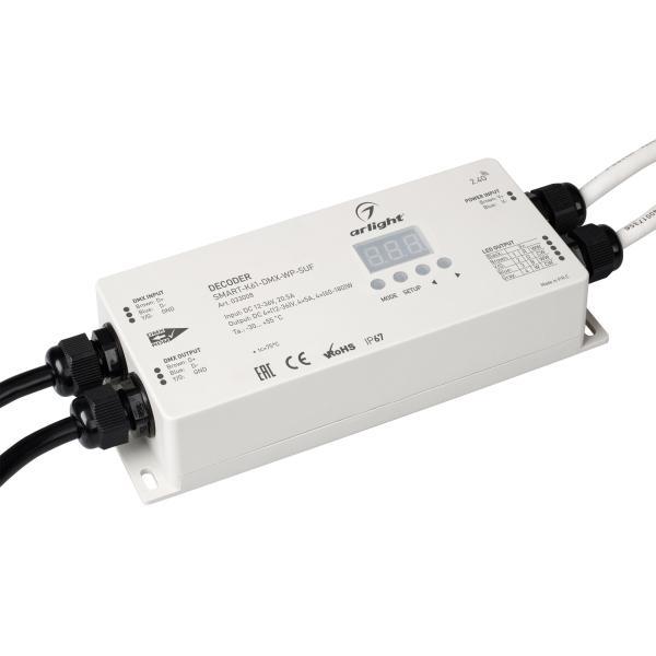 Декодер Arlight Smart-K61-DMX-WP-Suf 033008 Декодер Arlight Smart-K61-DMX-WP-Suf 033008
