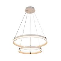 Подвесная светодиодная люстра Profit Light 6038/2 WHT+CHR