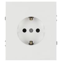 Розетка ЭРА Arktik 16-2102-01 с заземлением 2P+E Schuko со шторками 16А-250В белый Б0070424