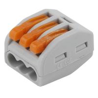 Строительно-монтажная клемма ЭРА (уп.100шт.) NO-222-16 Б0033390 Строительно-монтажная клемма ЭРА (уп.100шт.) NO-222-16 Б0033390