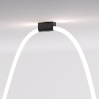 Накладные крепления для круглого гибкого неона Full light черный Elektrostandard a070757