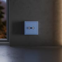 Накладка для розетки телевизионной оконечной TV+SAT, S70 (деним) Voltum VLS001615