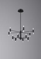 Люстра подвесная Alfa Light F3024-52 BLACK