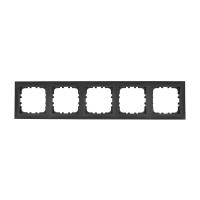 Рамка LK Studio 5-постовая (черный бархат) LK60 864508-1