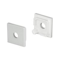 Набор заглушек Arlight SL-Kant-H16 Square с отверстием 024485 Набор заглушек Arlight SL-Kant-H16 Square с отверстием 024485