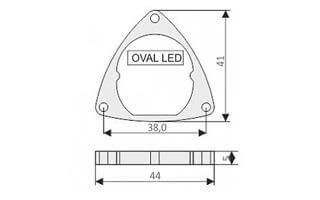 Крепление Arlight Oval-SG 017269 Крепление Arlight Oval-SG 017269