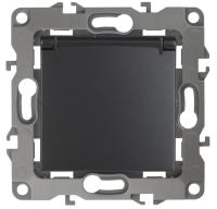 Розетка ЭРА 12 2P E Schuko со шторками с крышкой 16A 250V 12-2103-05 Б0014697 Розетка ЭРА 12 2P E Schuko со шторками с крышкой 16A 250V 12-2103-05 Б0014697