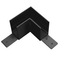 Соединитель PRO L-образный горизонтальный Teta Lightstar 505127-ALU