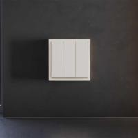 Клавиши для выключателя/переключателя трехклавишного, S70 (хлопок) Voltum VLS000513