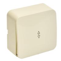 Переключатель одноклавишный Stekker слоновая кость MSW10-12-04 49478