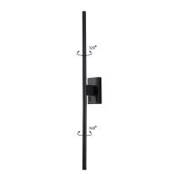 Подсветка для зеркал Crystal Lux Largo AP12W Black Подсветка для зеркал Crystal Lux Largo AP12W Black