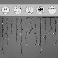 Уличная светодиодная гирлянда Sneha бахрома 230V теплый белый постоянный A-518 W