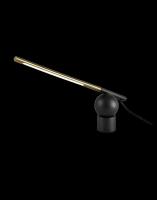 Настольная лампа Alfa Light F3924-41 light black+gol d 5W 30*8*40