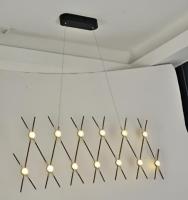 Люстра подвесная Alfa Light F3024-02 BLACK