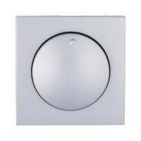 Накладка LK Studio светорегулятора с желтой световой индикацией (серебристый металлик) LK80 847103-1