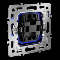 Механизм перекрестного переключателя одноклавишного 10А S70 Voltum VLS0105M