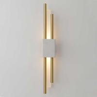 Бра Crystal Lux CARTA AP6W LED WHITE/BRASS
