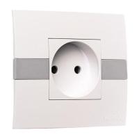 Розетка 2К Mono Electric Eсо 16A 250V винтовое подключение белый 101-010106-116 Розетка 2К Mono Electric Eсо 16A 250V винтовое подключение белый 101-010106-116