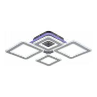 Потолочная светодиодная люстра Reluce 20536-0.3-2+2+1 CR