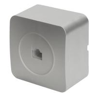 Розетка компьютерная RJ-45 Stekker София серебро MST00-20-03 49324
