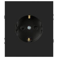 Розетка ЭРА Arktik 16-2101-05 с заземлением 2P+E Schuko 16А-250В антрацит Б0070418