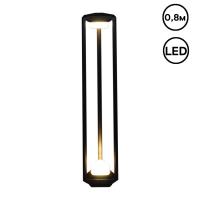 Уличный светильник Reluce 09987-0.7-001JH 0.8M LED2X6W BK RLOS