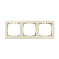 Рамка 3-постовая LK Studio (бежевый матовый) LK80 FLAT, 844302-1