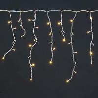 Cветодиодная гирлянда Sneha бахрома 230V теплый белый мерцающий A-012R WW/W FLASH