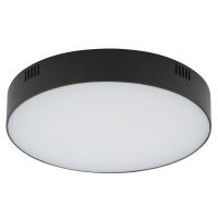 Потолочный cветильник Nowodvorski Lid Round Led Black 10417
