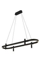 Люстра подвесная Alfa Light F3924-16 black 90W 120*37*H 150