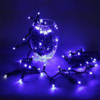 Cветодиодная гирлянда Sneha нить 230V синий мерцающий A-026A BL/W FLASH